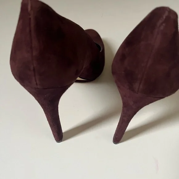 Lord and Taylor 424 Fifth burgundy/bordeaux shoes - Picture 2 of 6